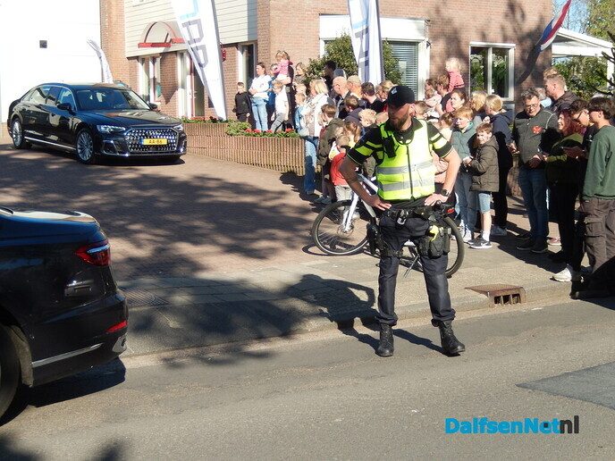 Koning Willem Alexander was vandaag heel dicht bij - Foto: Willy