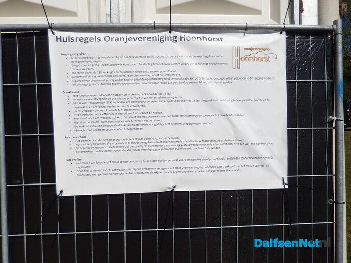 De laatste loodjes in Hoonhorst - Foto: Willy