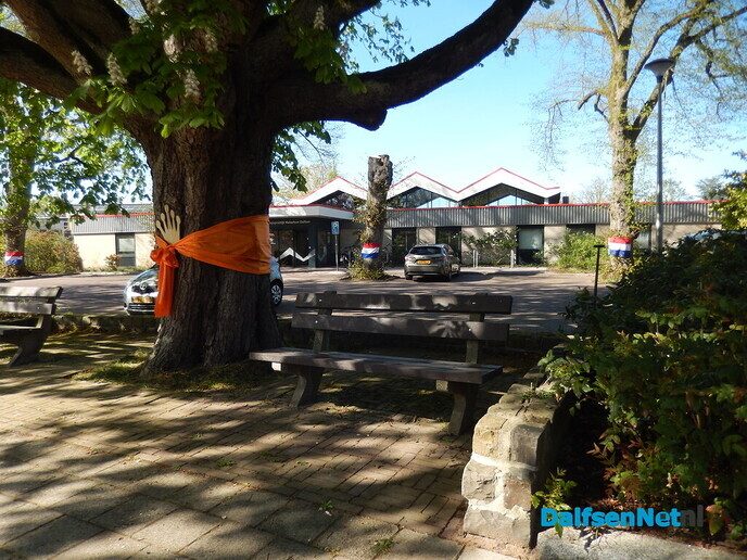 Straatversiering in Dalfsen zelf - Foto: Willy