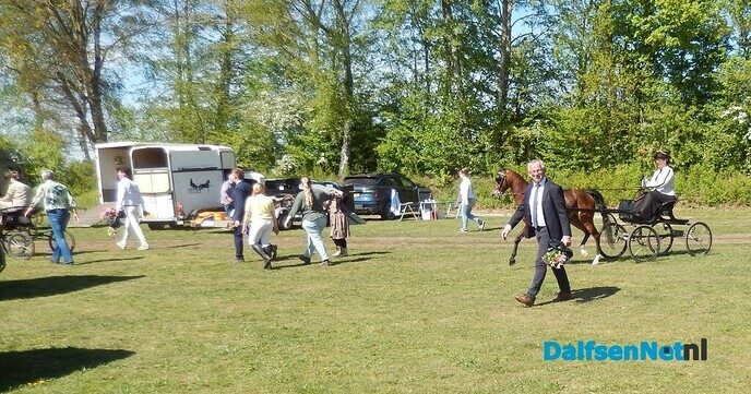 Fantastisch tuigpaardenspektakel bij manege De Hooge Weg - Foto: Willy