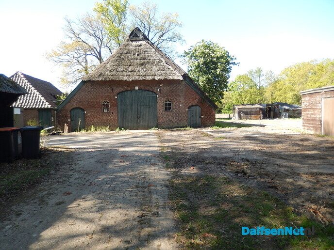 Het terrein is al behoorlijk opgeschoont - Foto: Willy