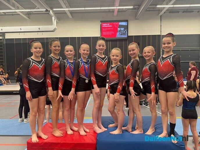 Jeugdturnsters springen uitstekend - Foto: Ingezonden foto