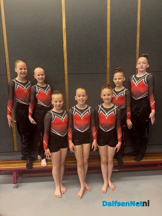 Jeugdturnsters springen uitstekend - Foto: Ingezonden foto