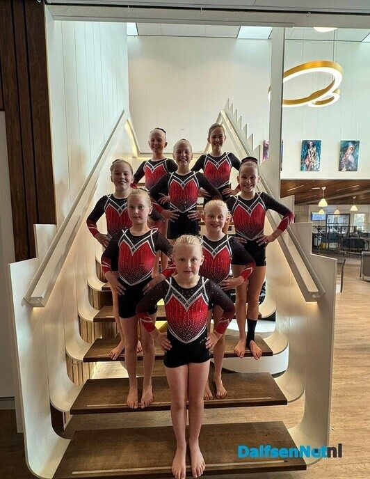 Jeugdturnsters springen uitstekend - Foto: Ingezonden foto