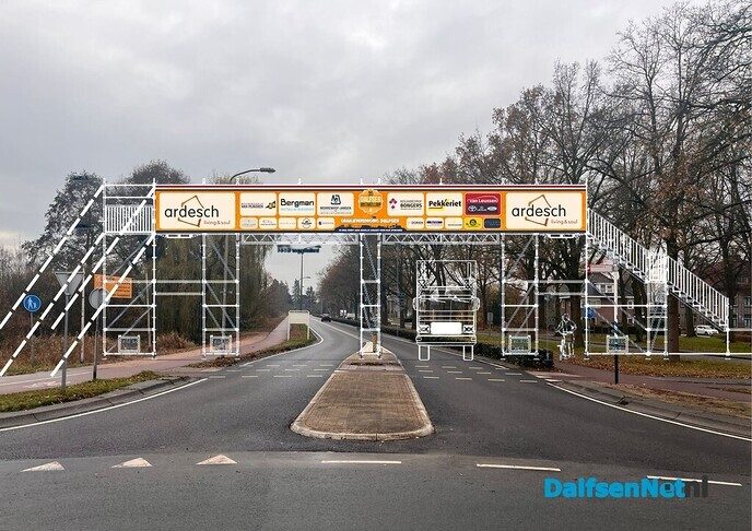Tijdelijke verkeersmaatregelen rondweg Obstakelloop - Foto: Ingezonden foto
