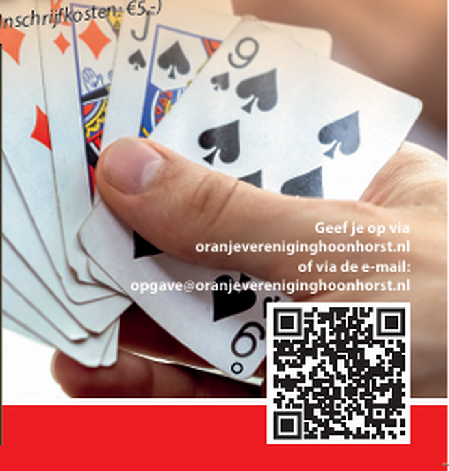 Activiteiten Oranjevereniging Hoonhorst