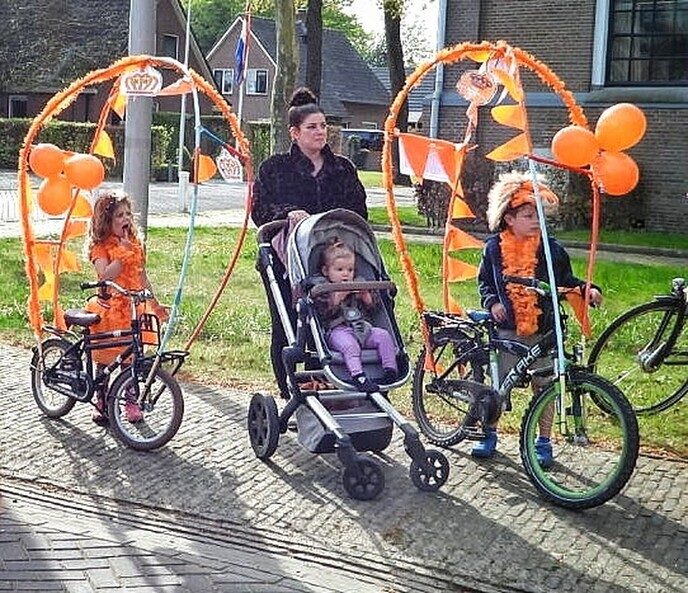 Koningsdag in Nieuwleusen - Foto: Femmie Smink