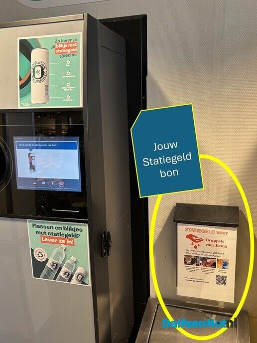 Elke “statiegeld-druppel” is waardevol - Foto: Ingezonden foto