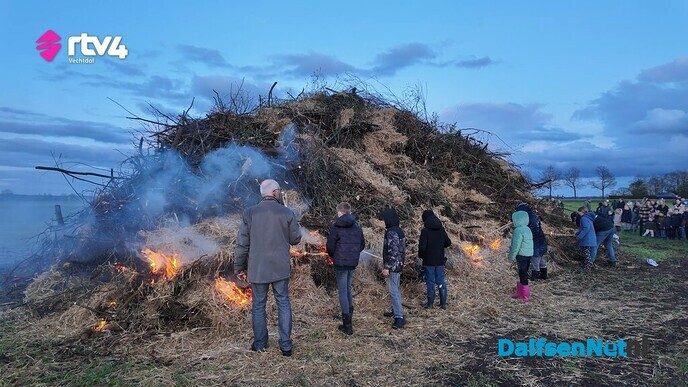 Video paasvuur Hoonhorst - Foto: Ingezonden foto
