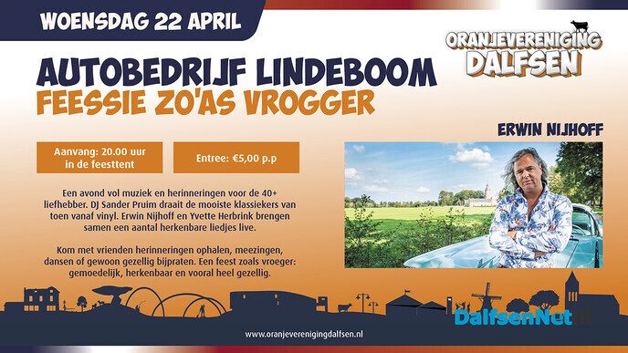 Feessie zo’as vrogger tijdens de feestweek - Foto: Ingezonden foto