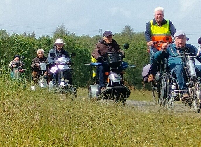 Scootmobieltocht 20 mei