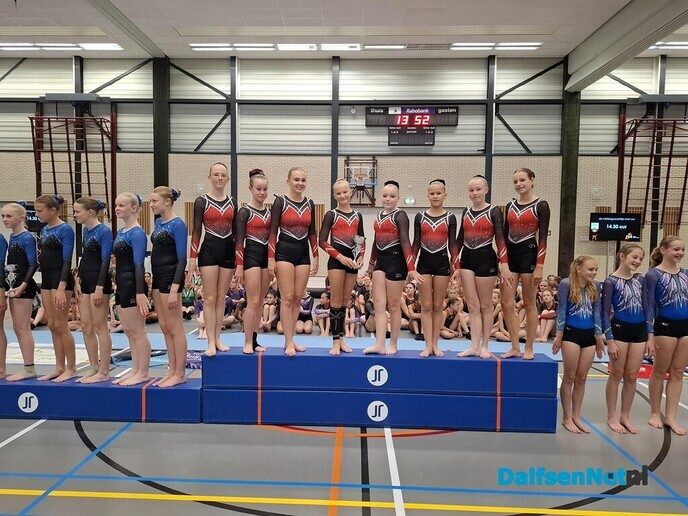 junioren gym ver. Nieuwleusen 2x NK kampioen - Foto: Ingezonden foto