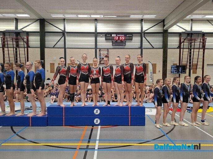 junioren gym ver. Nieuwleusen 2x NK kampioen - Foto: Ingezonden foto