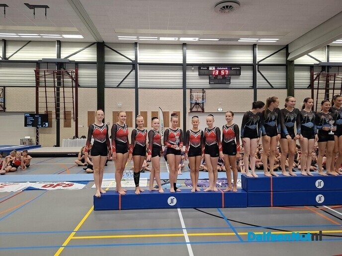 junioren gym ver. Nieuwleusen 2x NK kampioen - Foto: Ingezonden foto