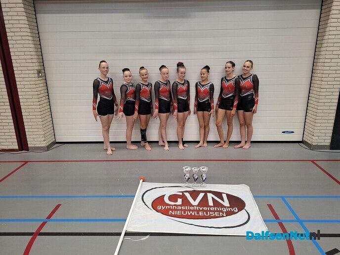 junioren gym ver. Nieuwleusen 2x NK kampioen - Foto: Ingezonden foto