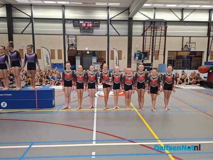 junioren gym ver. Nieuwleusen 2x NK kampioen - Foto: Ingezonden foto