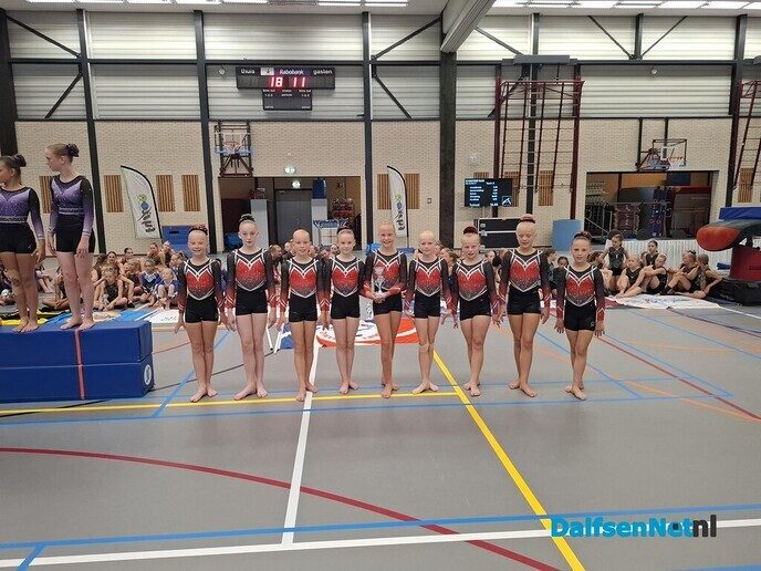 junioren gym ver. Nieuwleusen 2x NK kampioen - Foto: Ingezonden foto