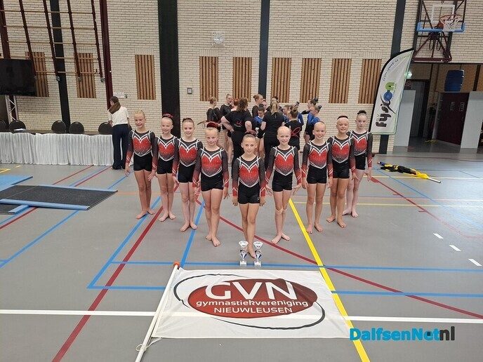 junioren gym ver. Nieuwleusen 2x NK kampioen - Foto: Ingezonden foto