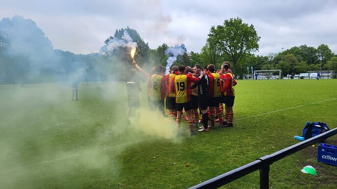 Dalfsen 4 sluit roodgeel tijdperk af met kampioenschap