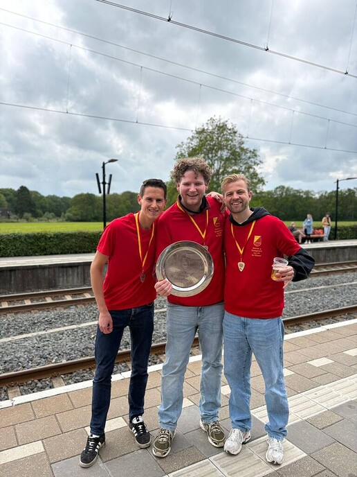 Dalfsen 4 sluit roodgeel tijdperk af met kampioenschap