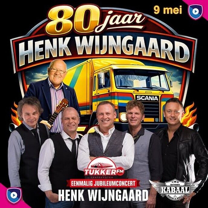 Henk Wijngaard krijgt eerste ‘Vlam in de Pijp’-award van Tukker FM