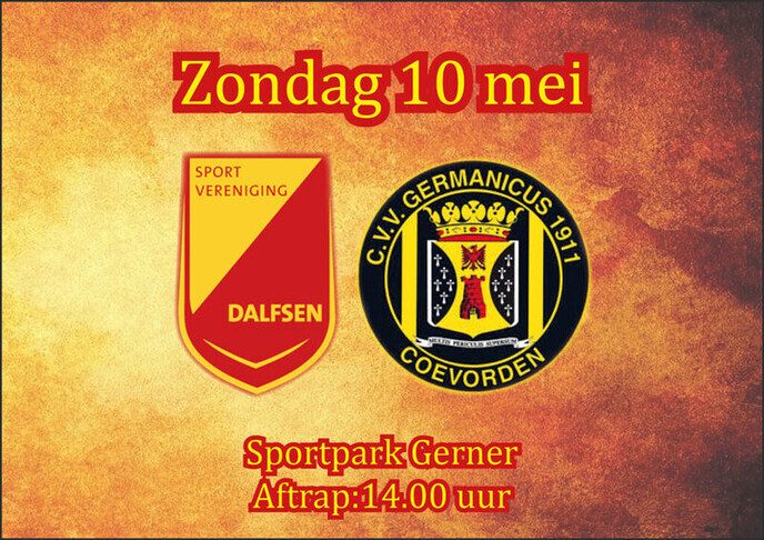 SV Dalfsen speelt laatste thuiswedstrijd - Foto: Ingezonden foto