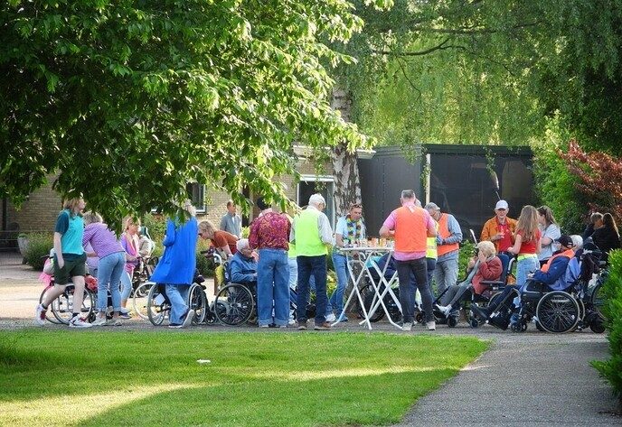 Prachtige slotavond avondwandel 4 daagse Nieuwleusen - Foto: Femmie Smink