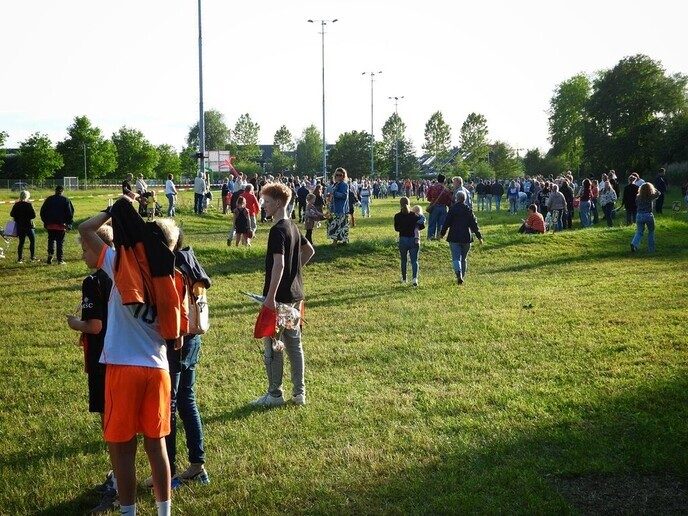 Prachtige slotavond avondwandel 4 daagse Nieuwleusen - Foto: Femmie Smink