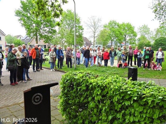 4 mei herdenking Oudleusen 2026.