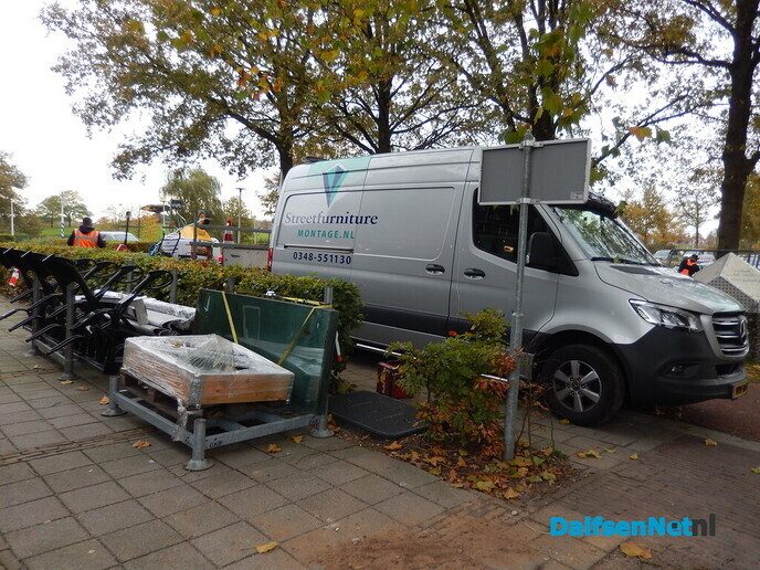 Uitbreiding fietsenstalling station van start - Foto: Willy