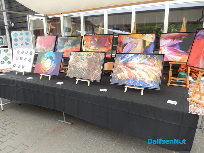 Kunst om Dalfsen dag 2 wederom een geslaagde dag - Foto: Willy