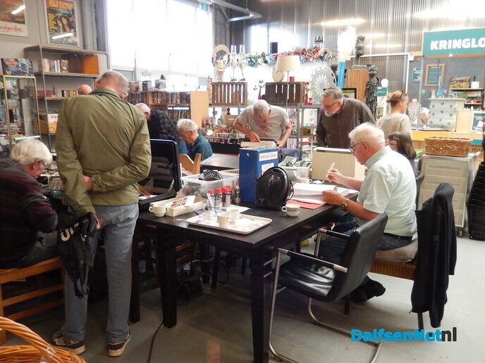 Echt druk - Foto: Willy