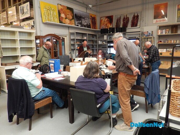 Echt druk - Foto: Willy