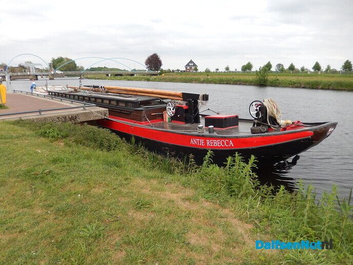 Woonschip Antje Rebecca even in Dalfsen - Foto: Willy