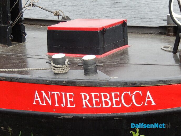Woonschip Antje Rebecca even in Dalfsen - Foto: Willy