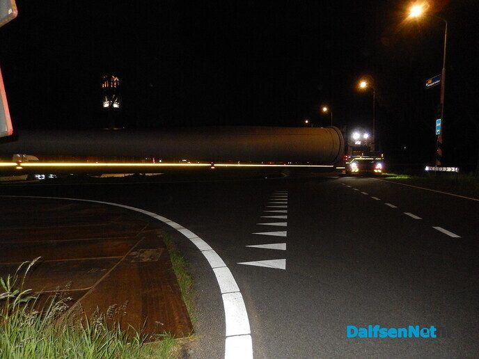 Wieken windturbine Nieuwleusen in aantocht - Foto: Willy