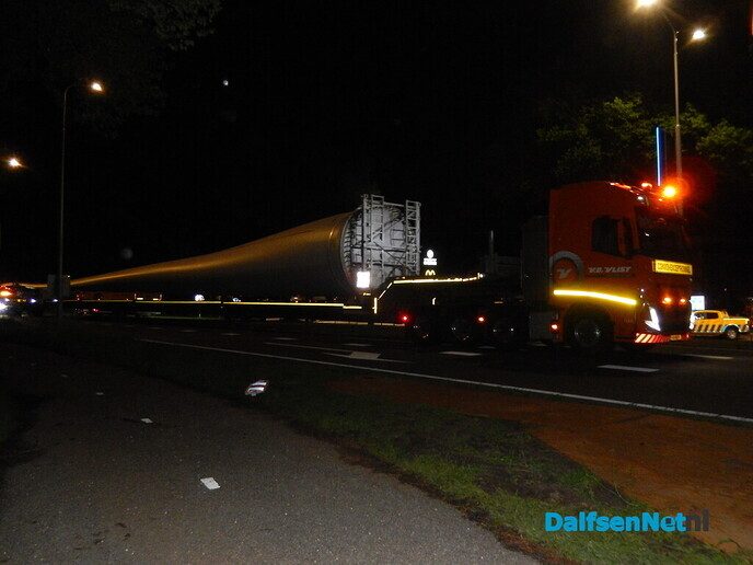 Wieken windturbine Nieuwleusen in aantocht - Foto: Willy