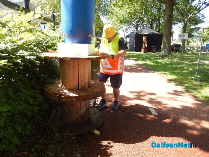 Voorbereiding Stationsloop - Foto: Willy