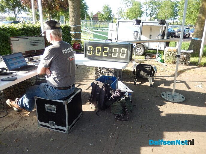 De meeste lopers zijn nu vertrokken per trein - Foto: Willy