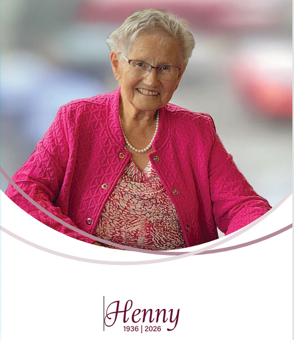Overlijden Henny Goos - Veldman
