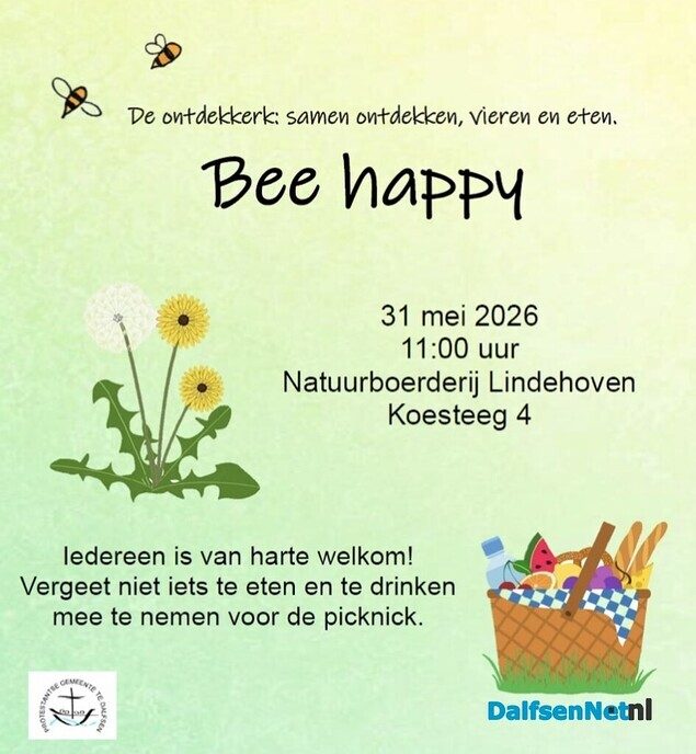 Bee Happy - Foto: Ingezonden foto