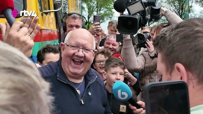 TV presentatie optreden Henk Wijngaard