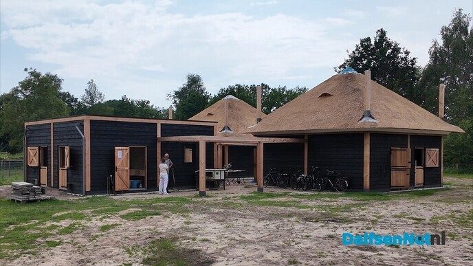 Eerste dieren in hun nieuwe verblijf bij natuurboerderij Lindehoeve - Foto: Ingezonden foto