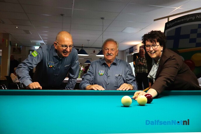Net nadat Nieuwleusens biljartverenigingen samengaan, wordt er al gepraat over uitbreiding.
