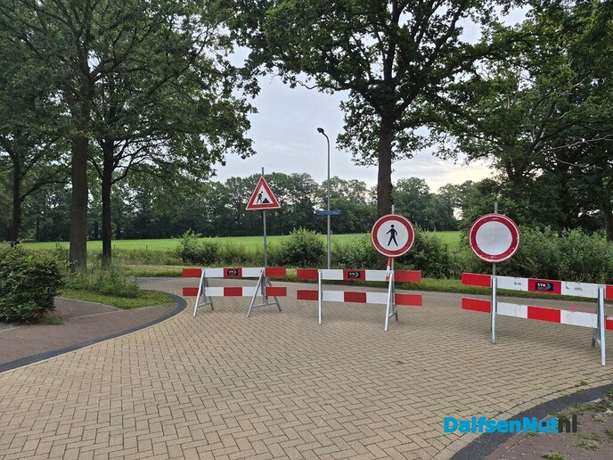 Oosterdalfsersteeg 3 weken dicht - Foto: Ingezonden foto