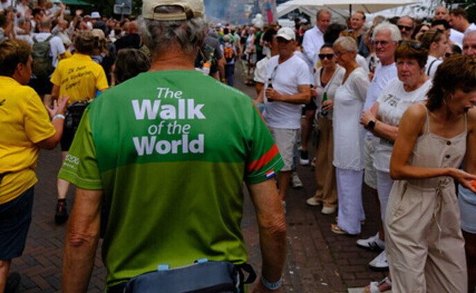 Nijmeegse 4 daagse ‘Walk of the world’