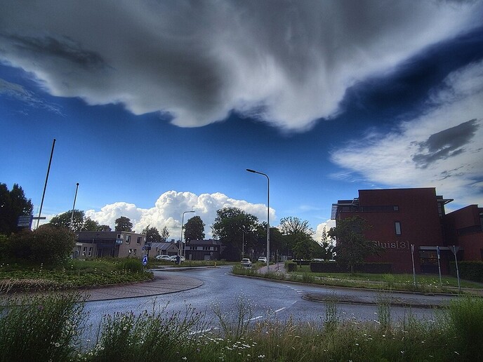 Prachtige wolkenluchten