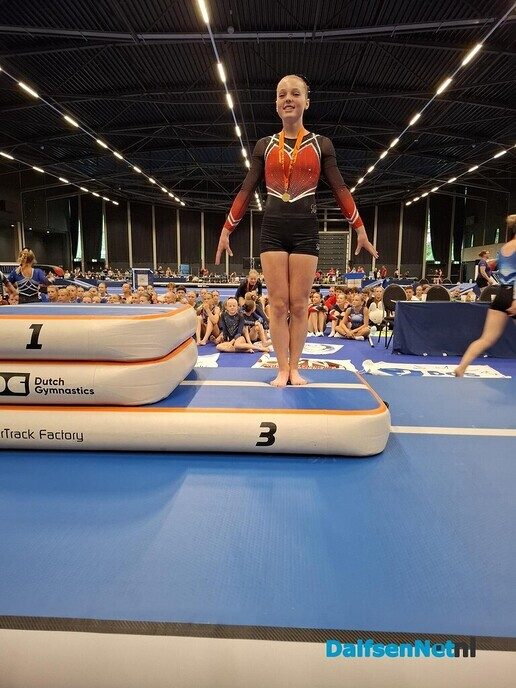 Turnster Elin Kappert is Nederlands Kampioen - Foto: Ingezonden foto