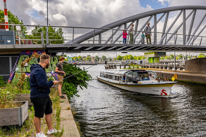 Wedstrijd panlatvissen - Foto: Ingezonden foto
