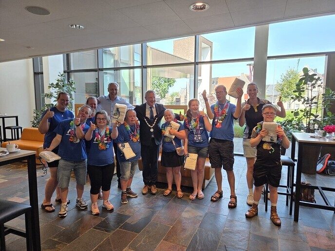 Special Olympics-deelnemers ASC Gym & Dance gehuldigd